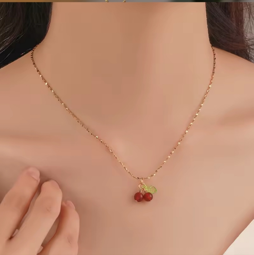 5 for $25 Cherry Necklace